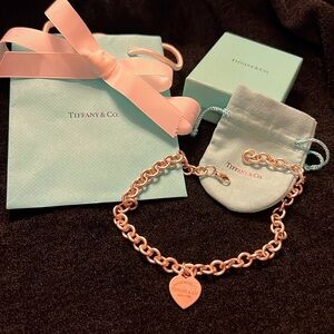 Return to Tiffany Heart Tag Choker Necklace